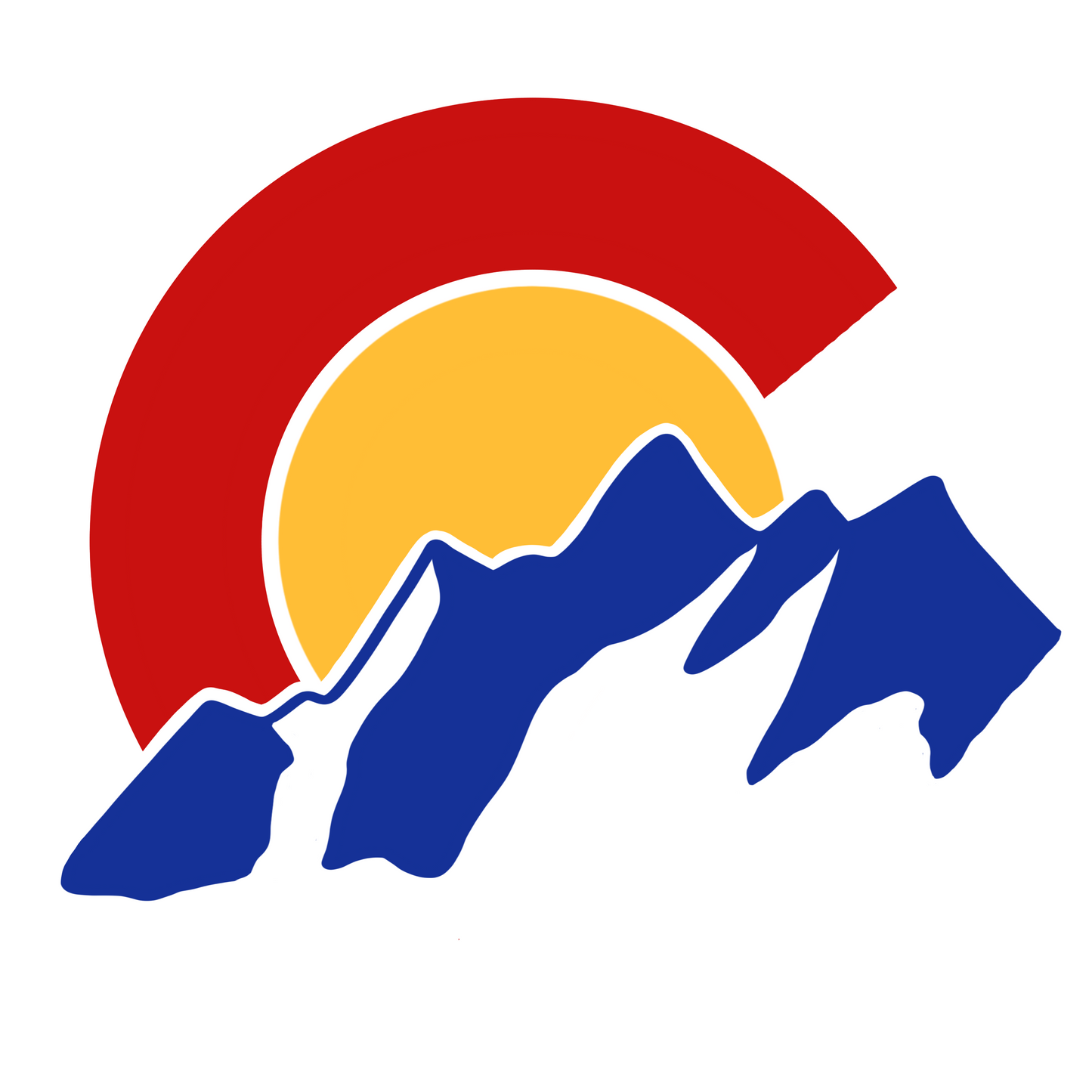 Colorado Mountain Decal