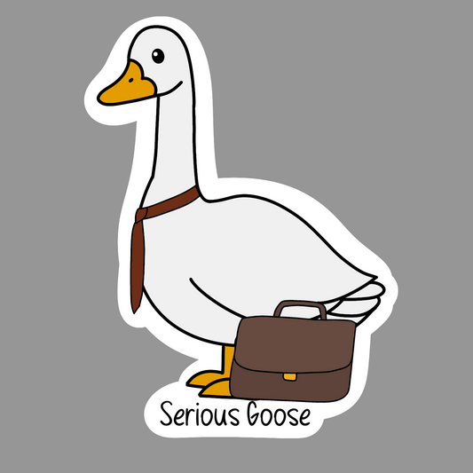 Serious Goose