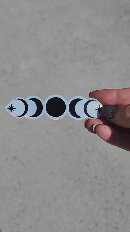 Holographic Moon Phases