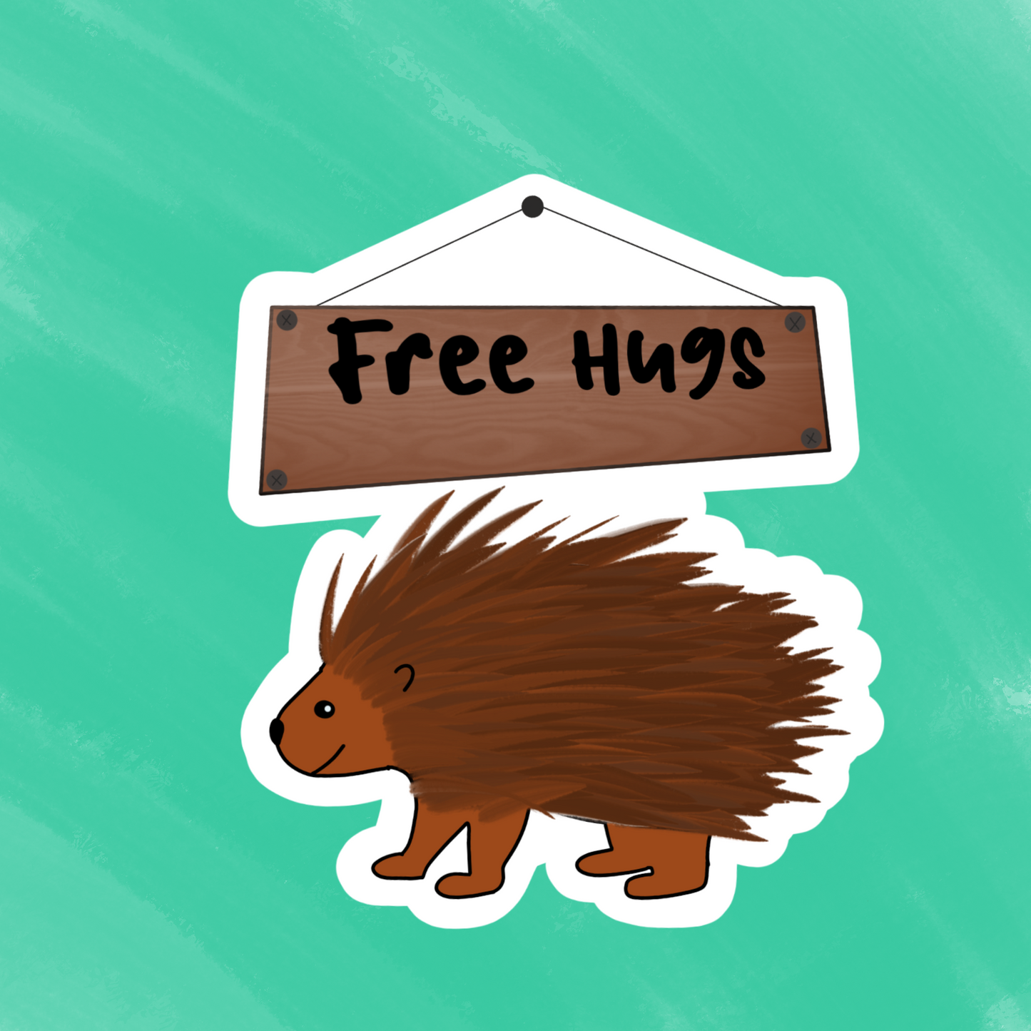 Free Hugs Porcupine