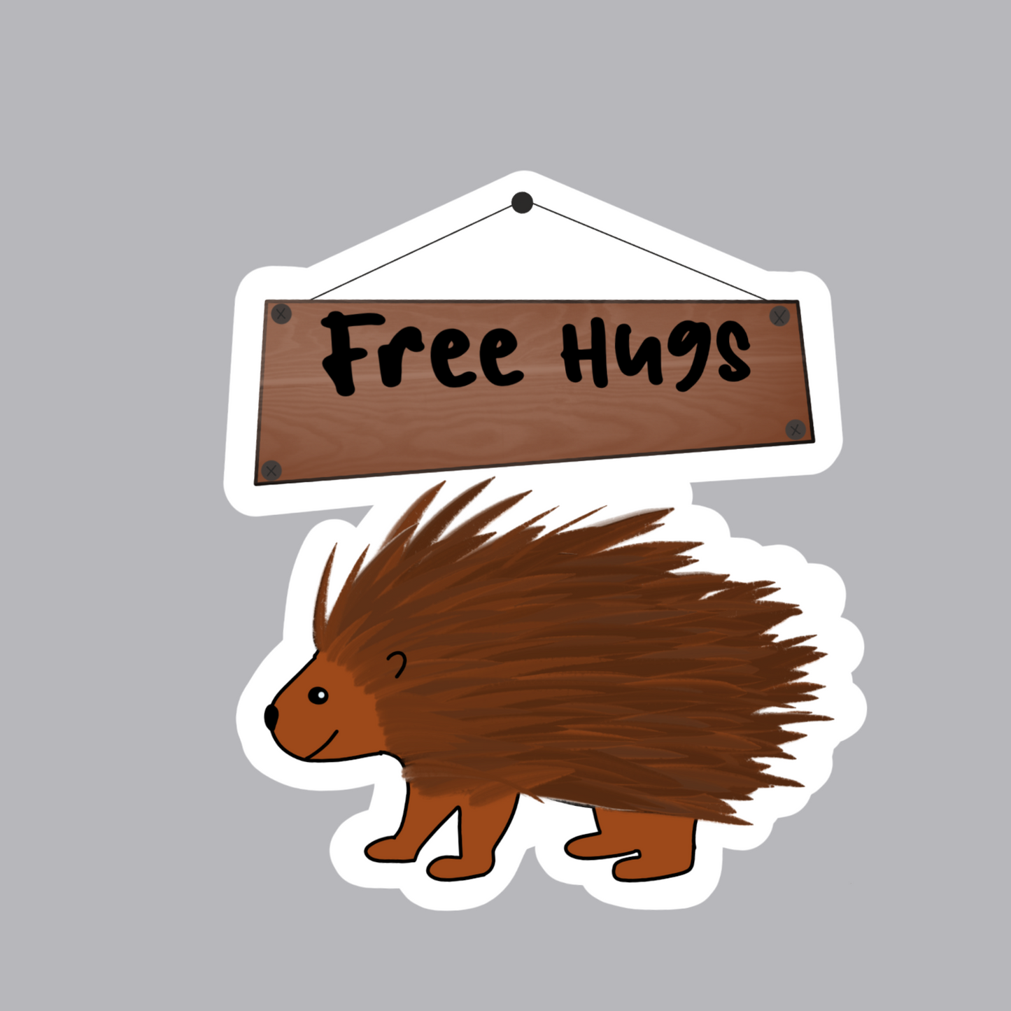 Free Hugs Porcupine