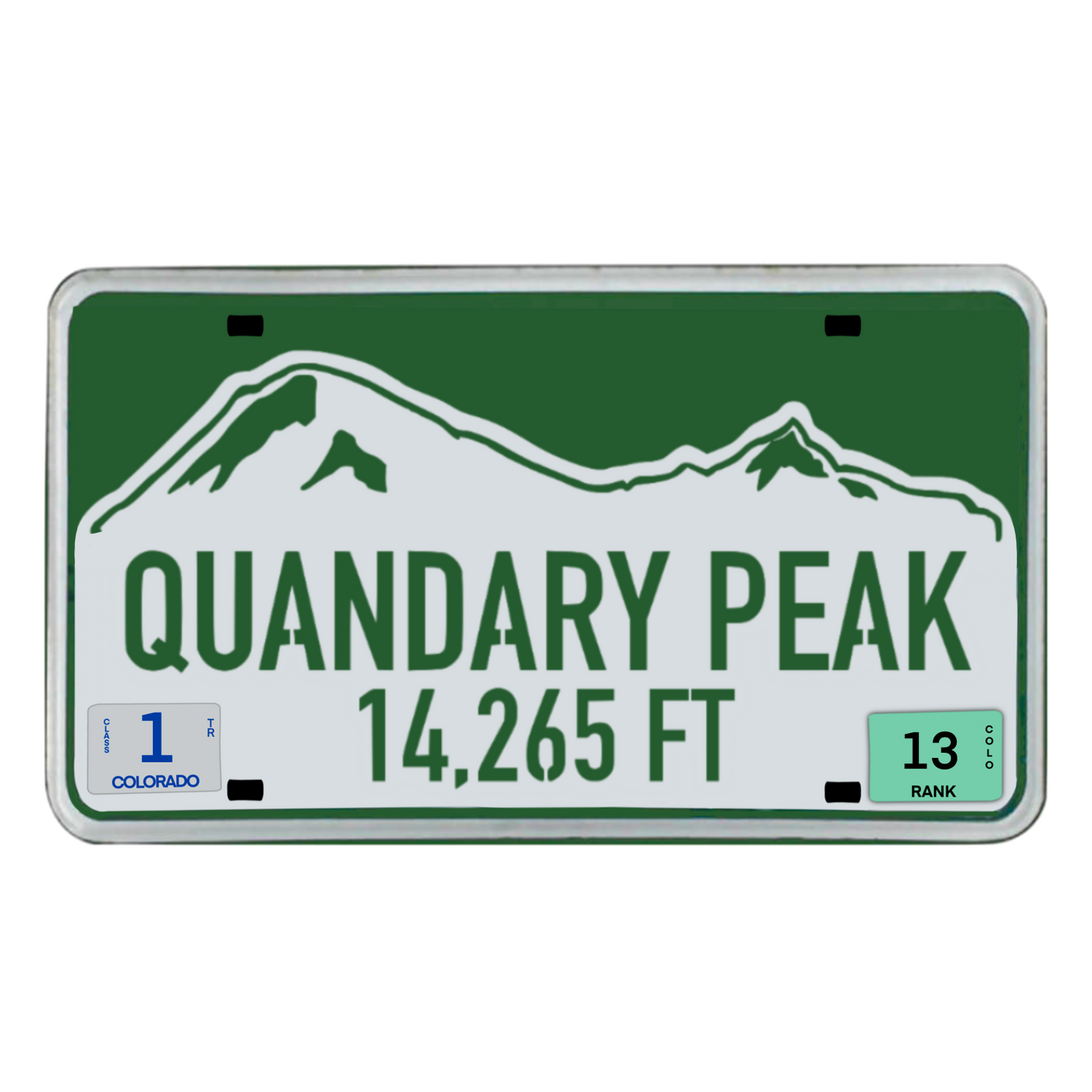 Individual Colorado 14er Stickers