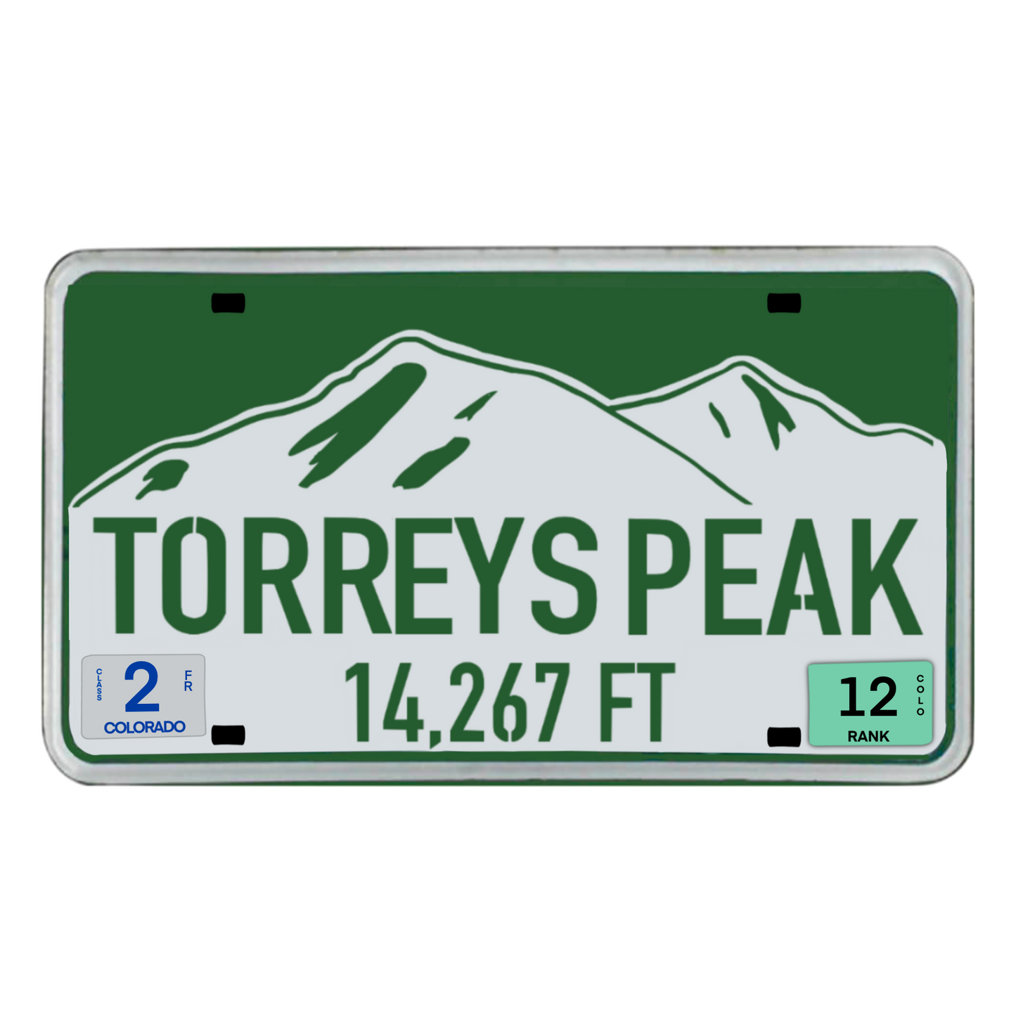 Individual Colorado 14er Stickers