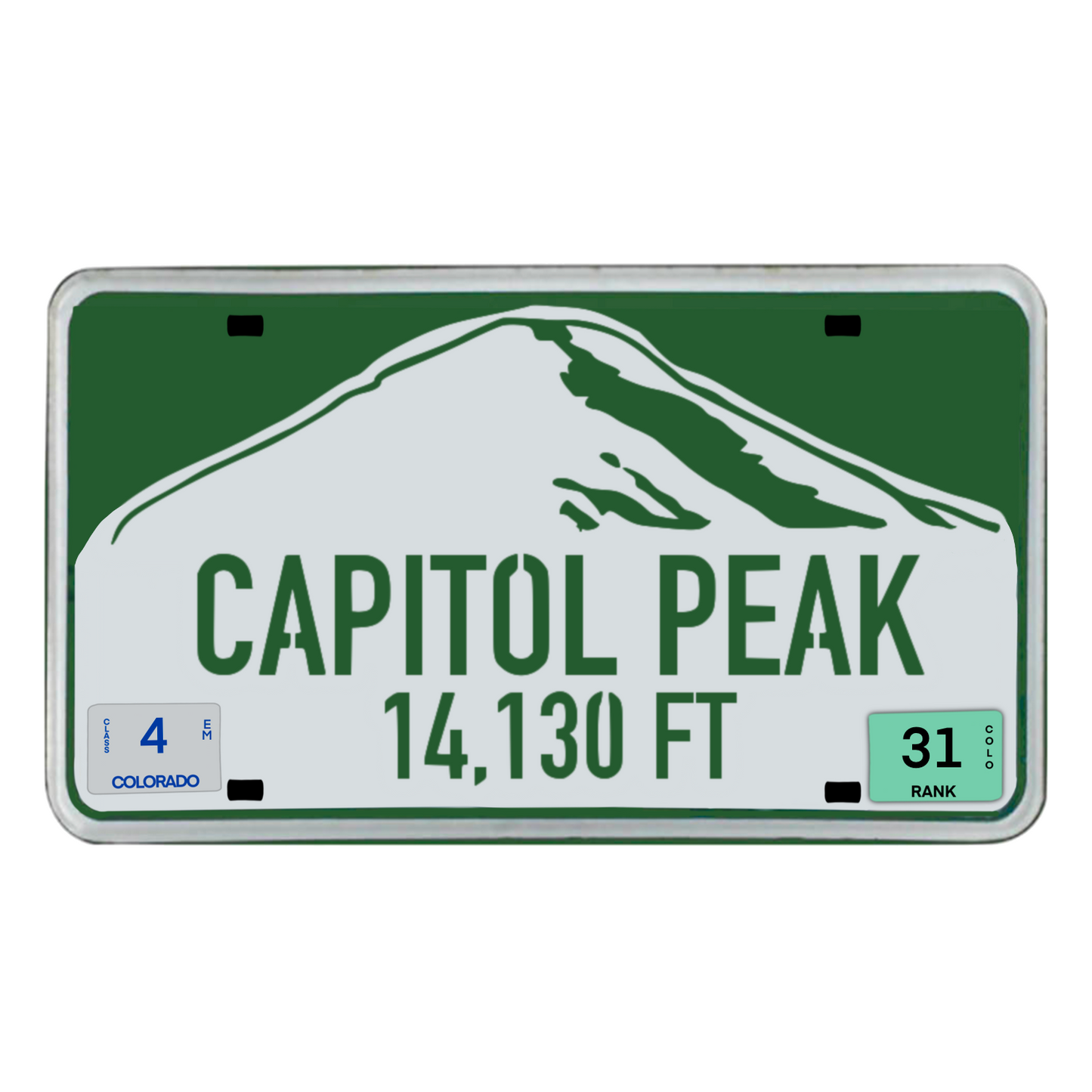 Individual Colorado 14er Stickers