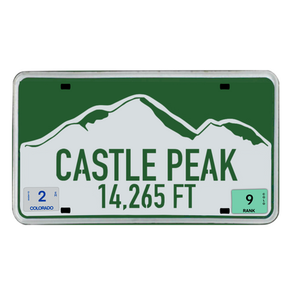 Individual Colorado 14er Stickers