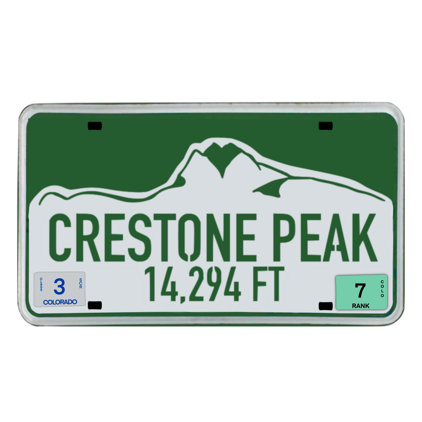 Individual Colorado 14er Stickers