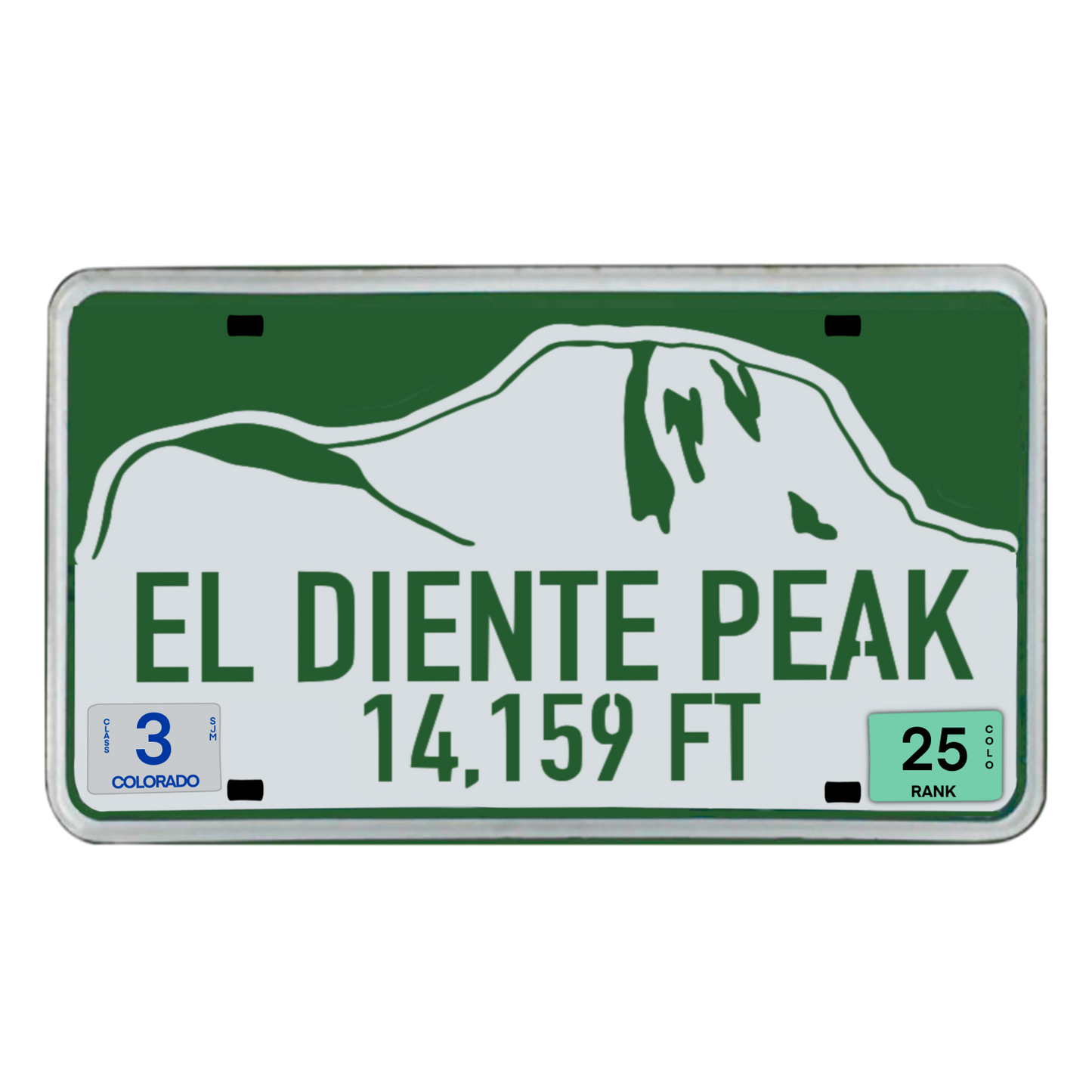 Mini Colorado 14er Stickers