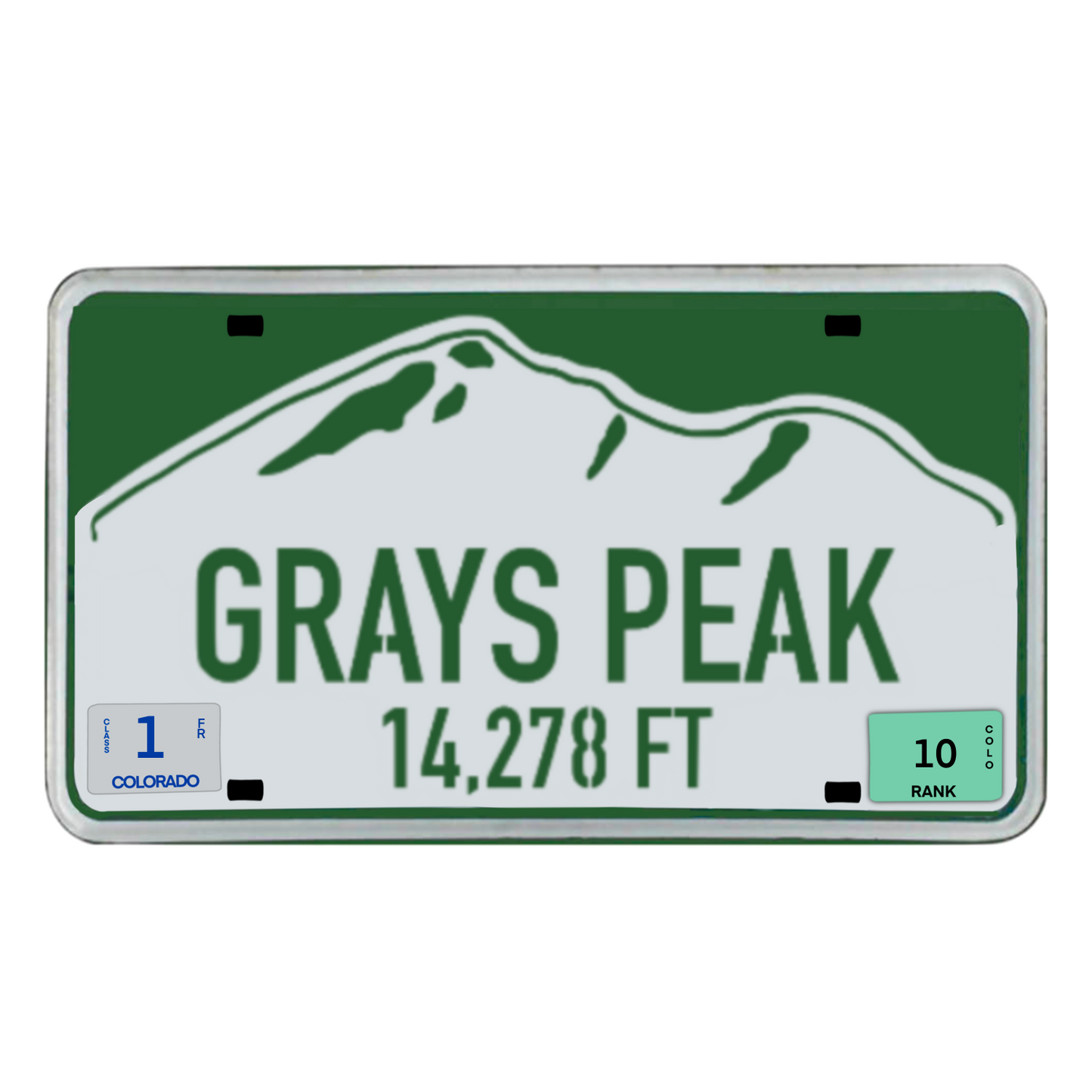 Mini Colorado 14er Stickers