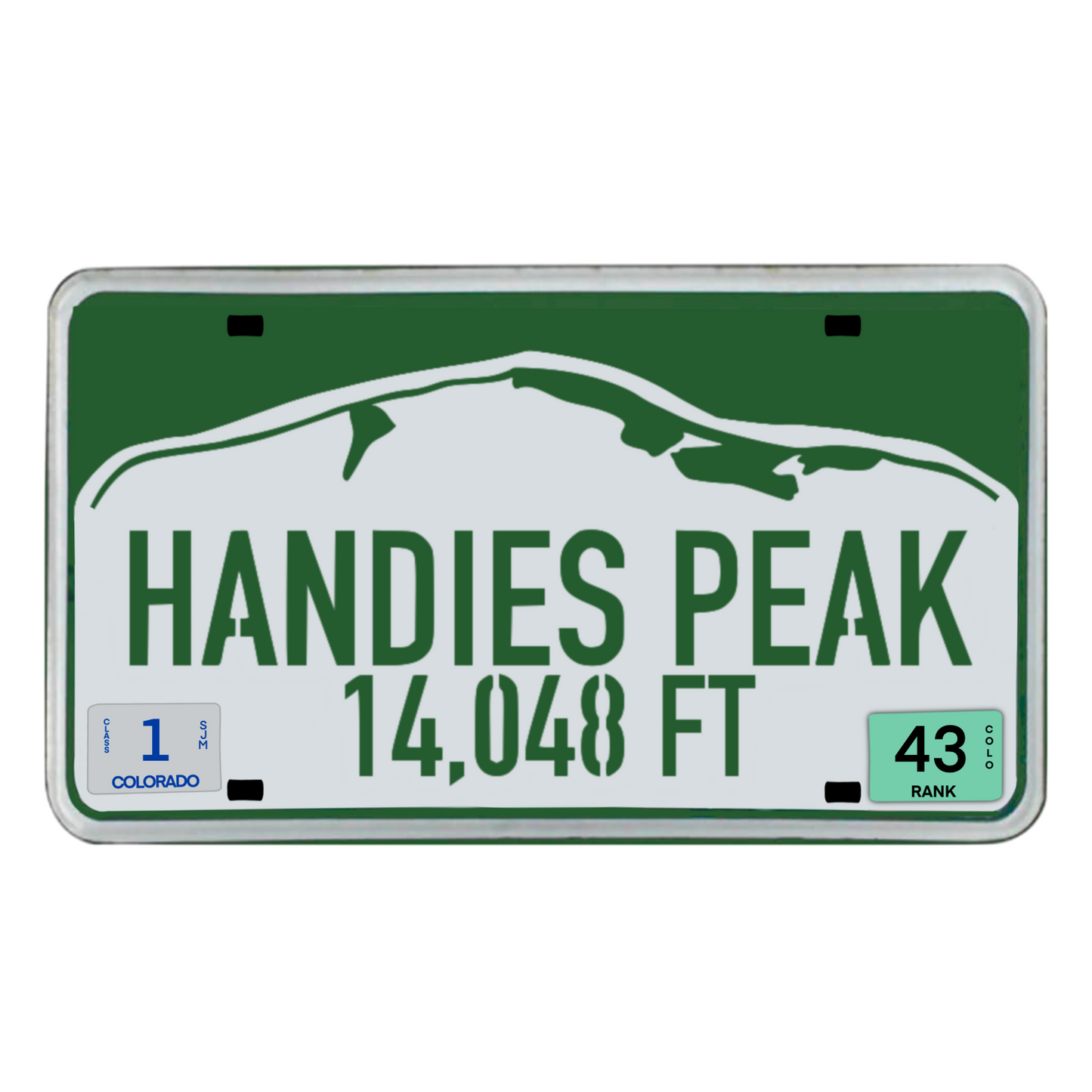 Individual Colorado 14er Stickers