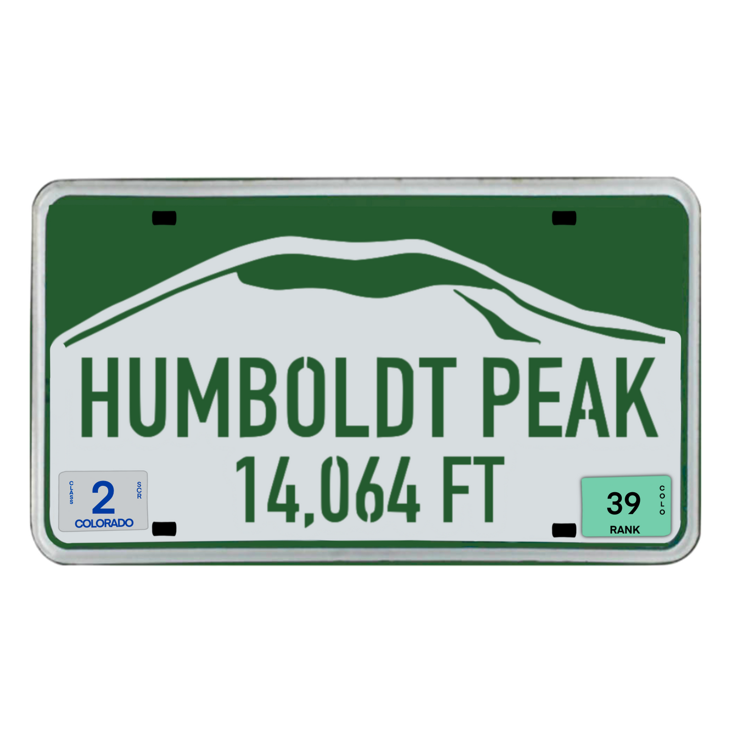 Mini Colorado 14er Stickers