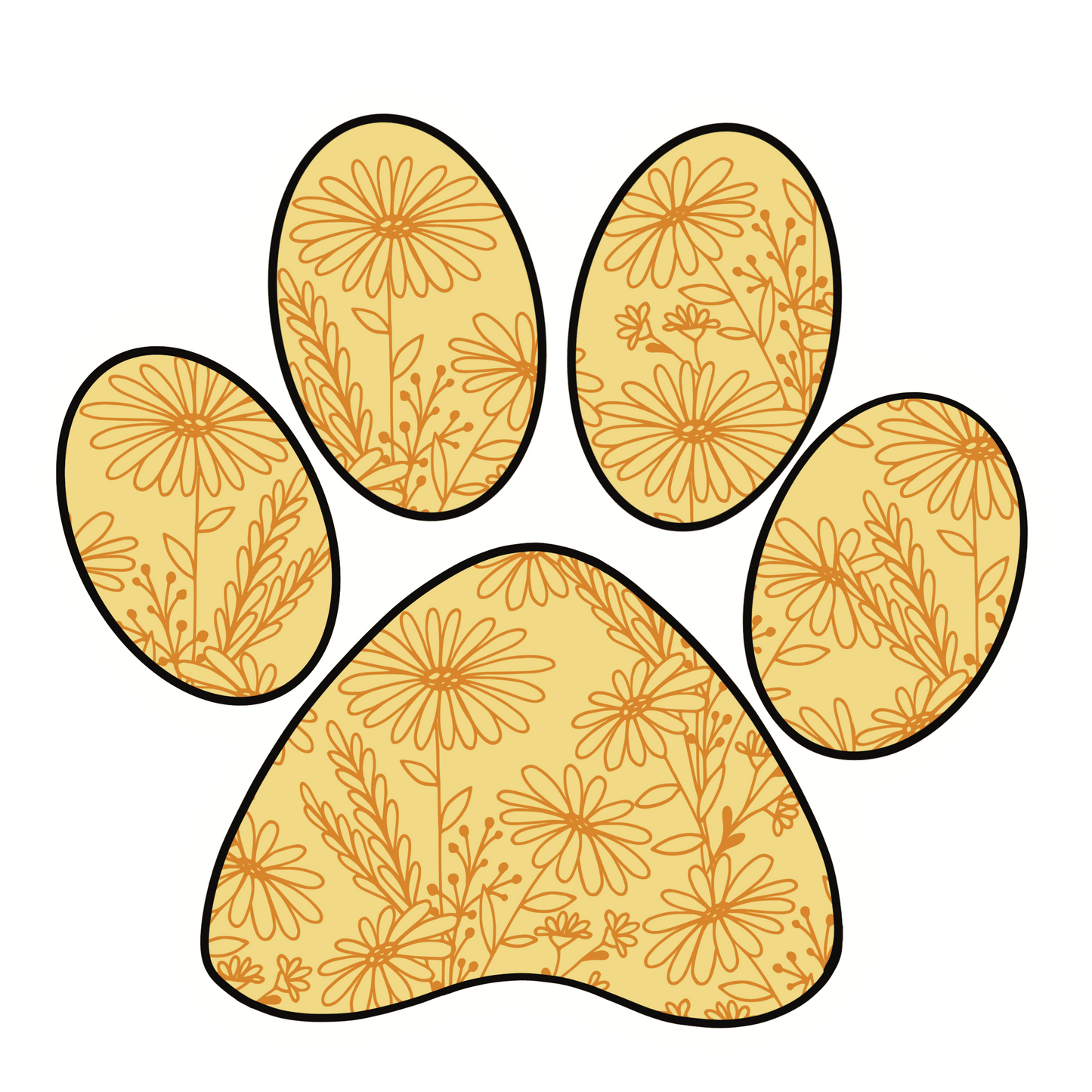 Mandala Dog Paw