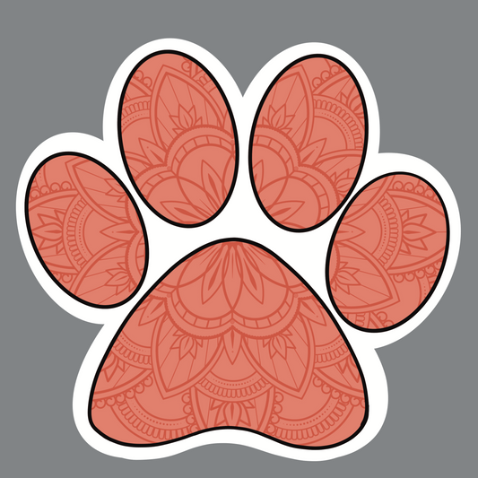 Mandala Dog Paw