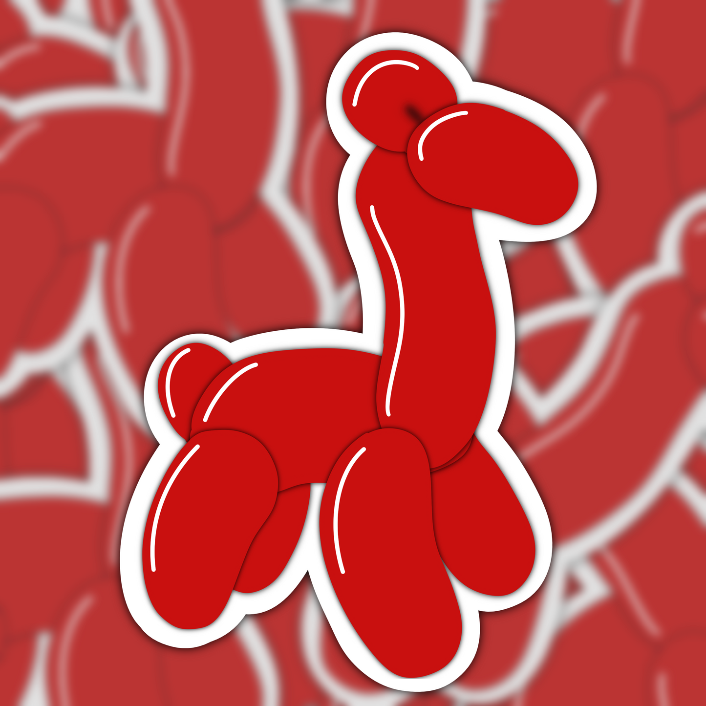 Red Balloon Animal