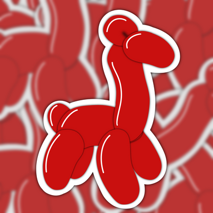 Red Balloon Animal