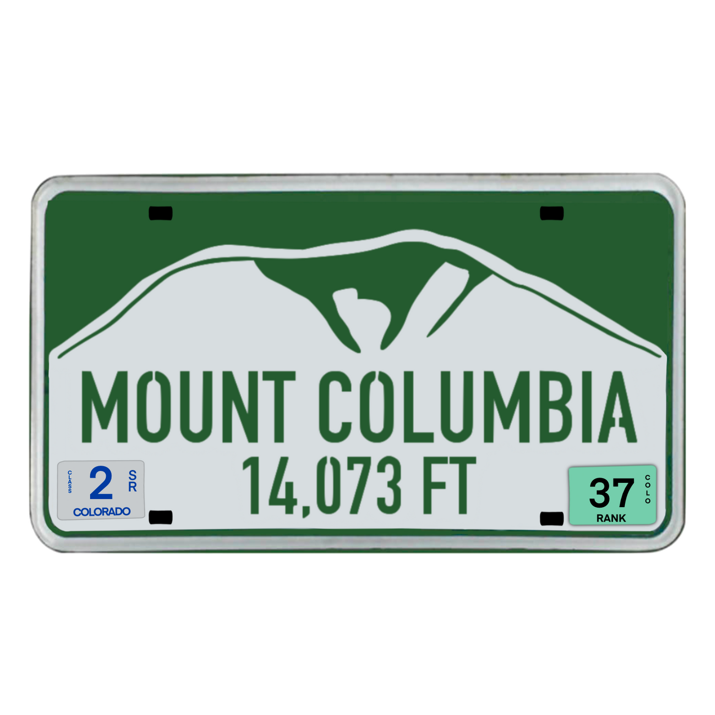 Individual Colorado 14er Stickers