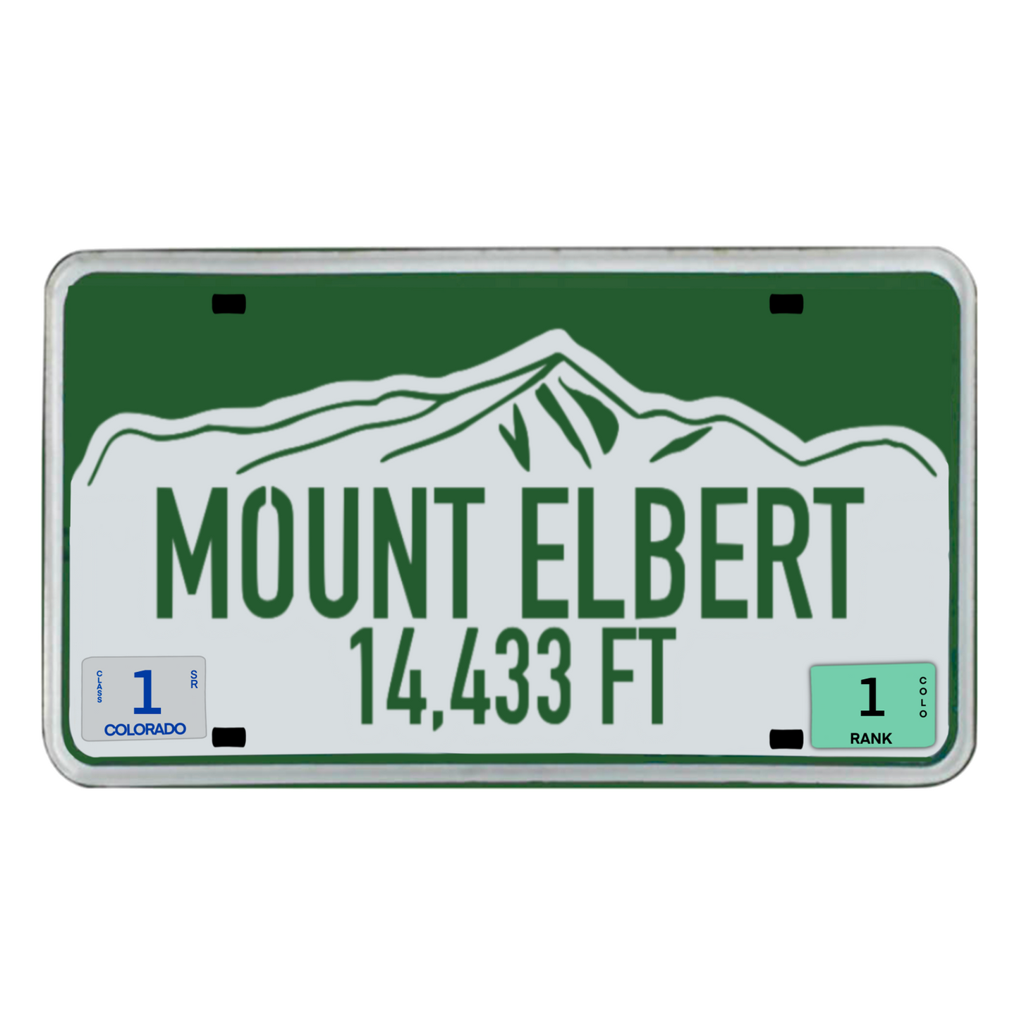 Individual Colorado 14er Stickers