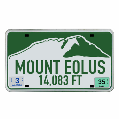 Individual Colorado 14er Stickers