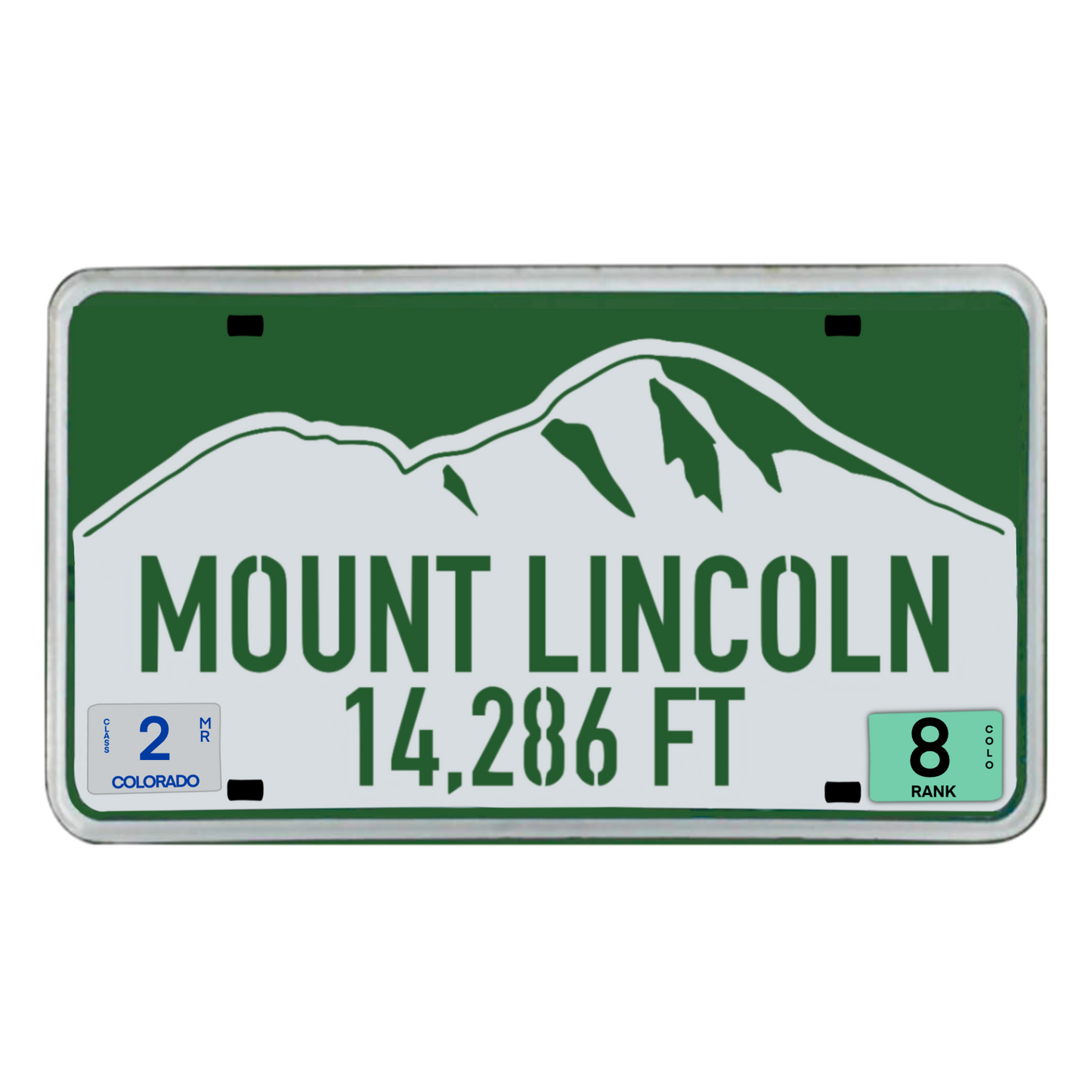 Individual Colorado 14er Stickers