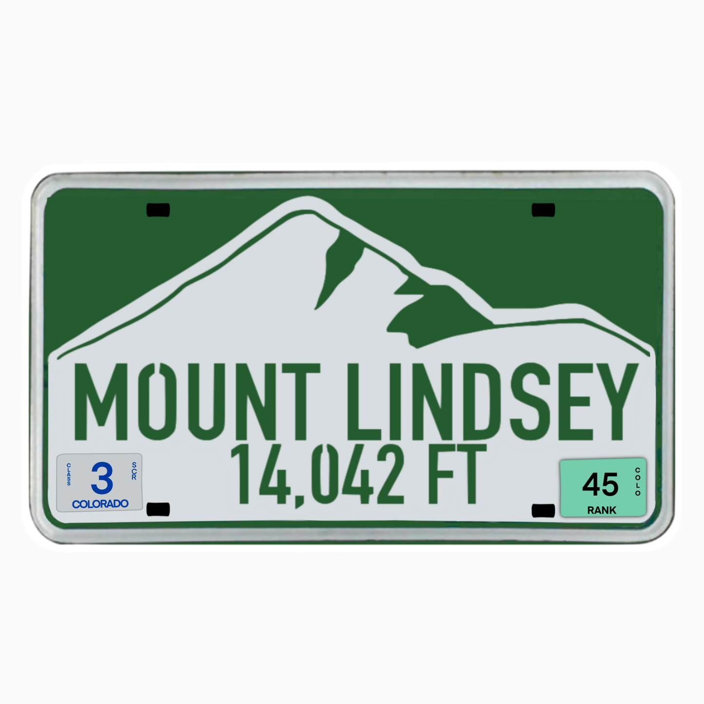 Individual Colorado 14er Stickers