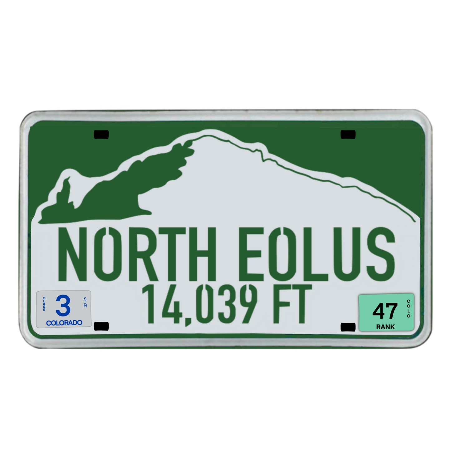 Individual Colorado 14er Stickers
