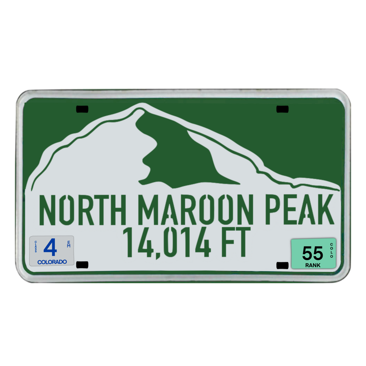 Individual Colorado 14er Stickers