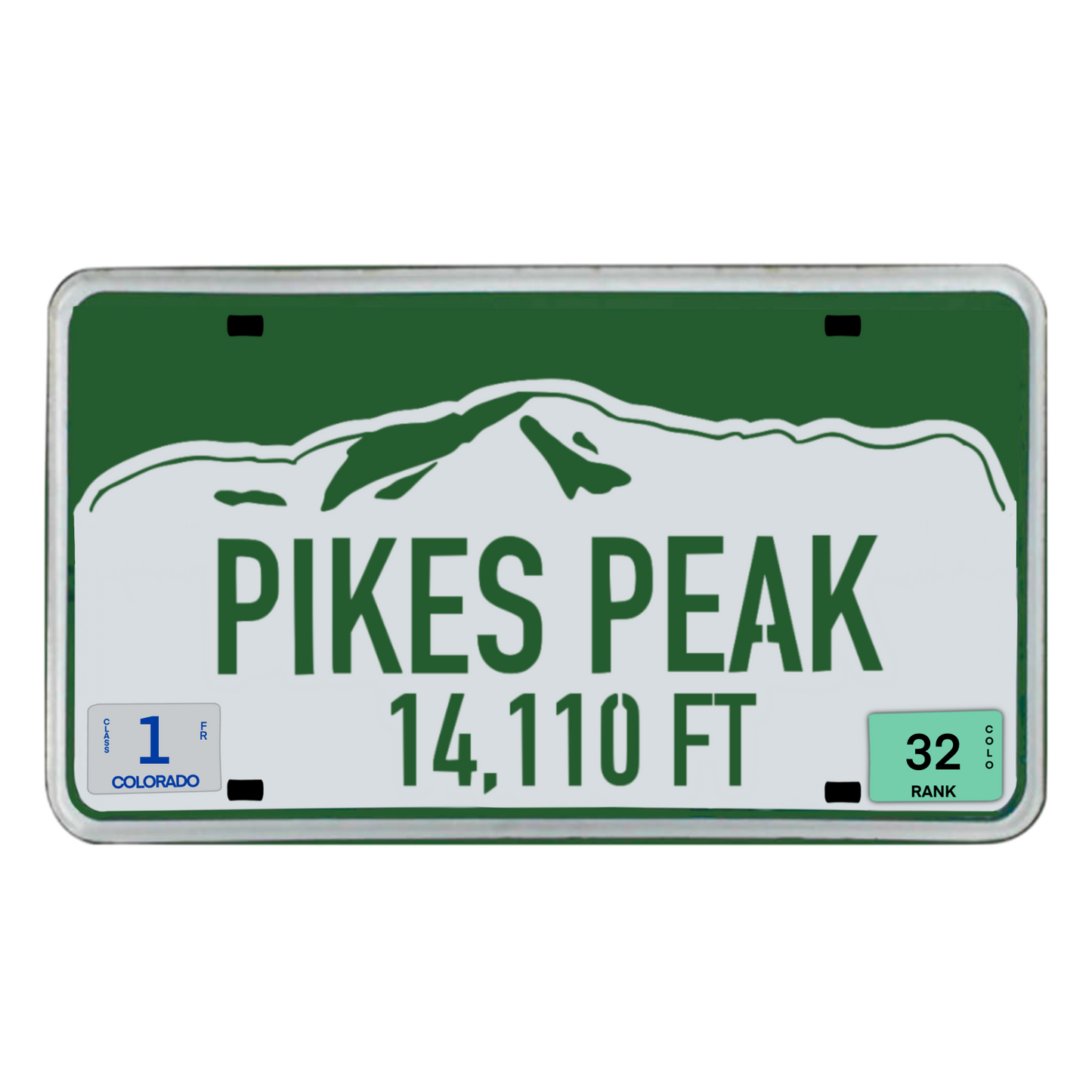 Individual Colorado 14er Stickers