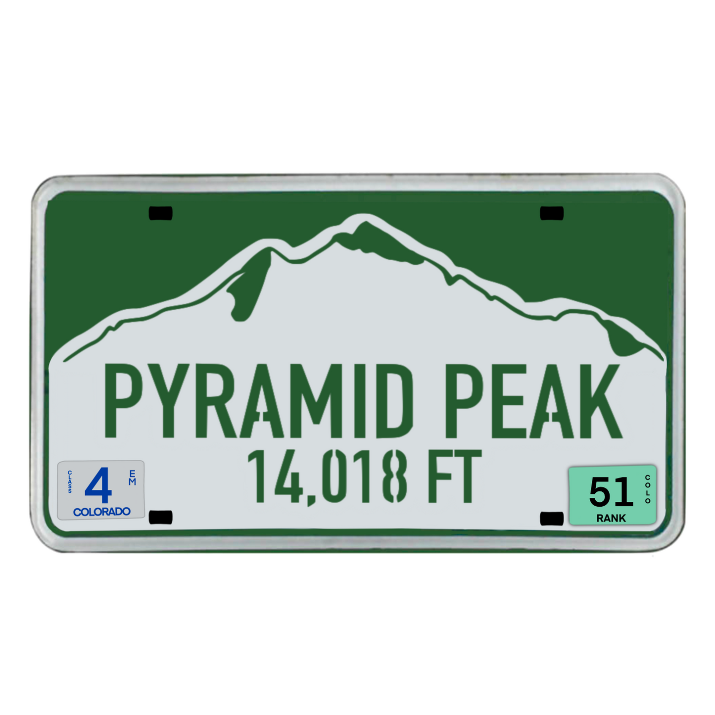 Mini Colorado 14er Stickers