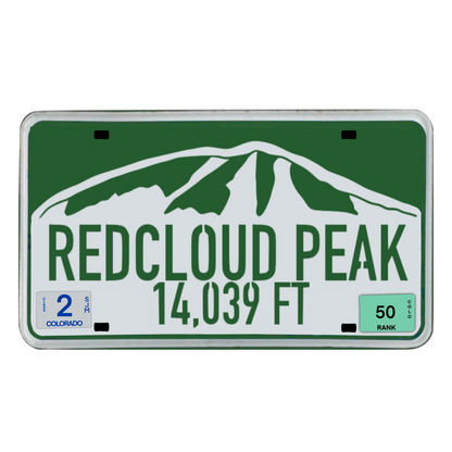 Individual Colorado 14er Stickers