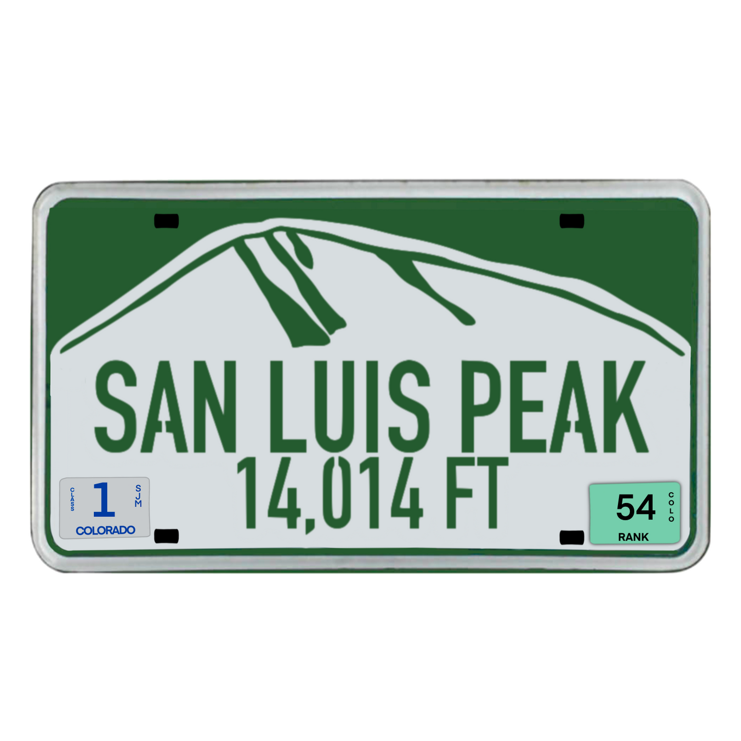 Individual Colorado 14er Stickers