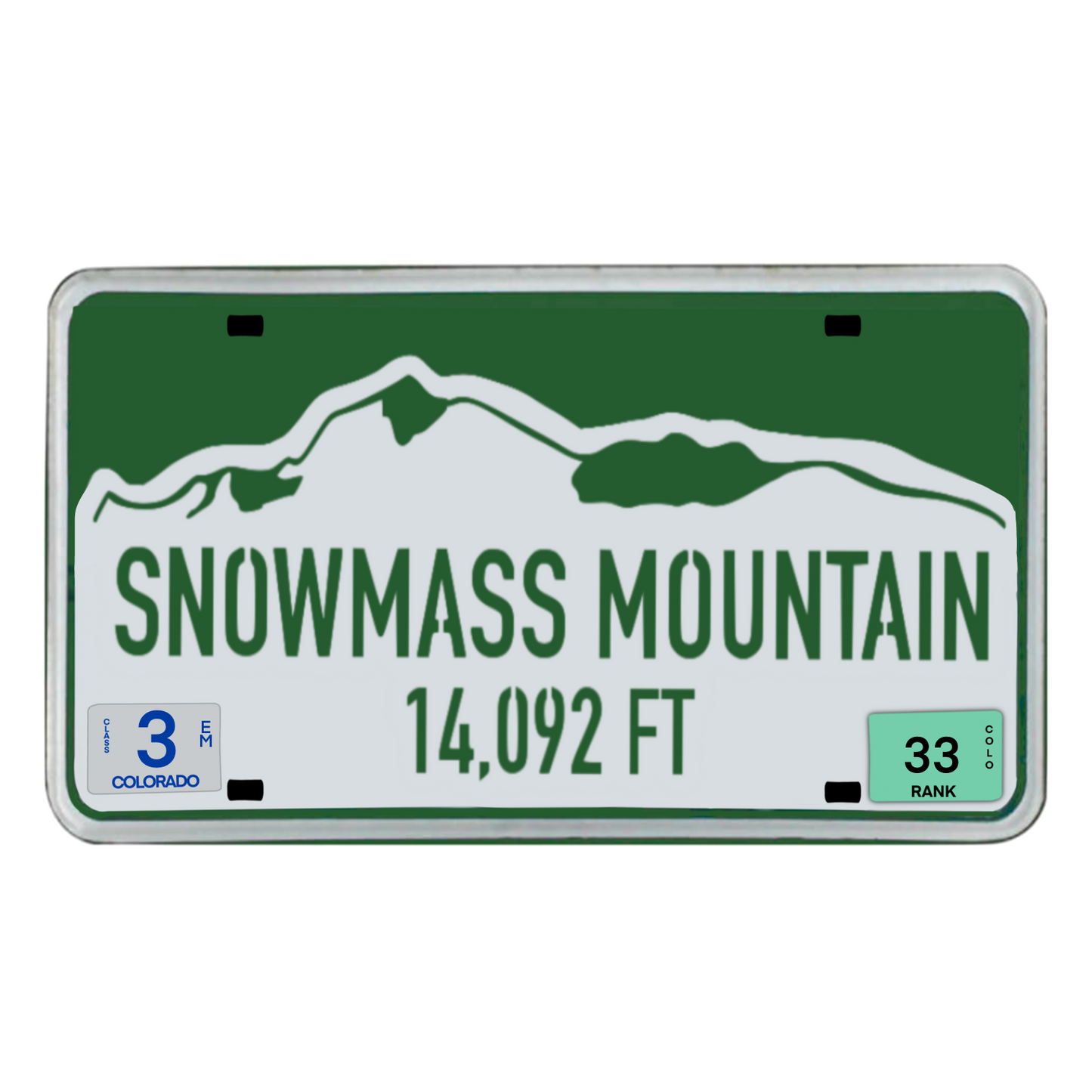 Mini Colorado 14er Stickers