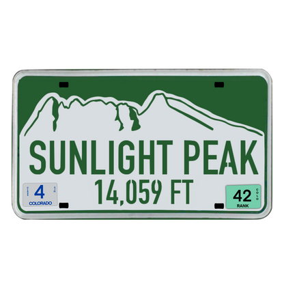 Individual Colorado 14er Stickers