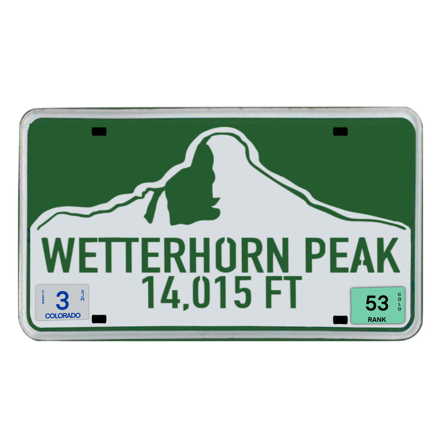 Individual Colorado 14er Stickers