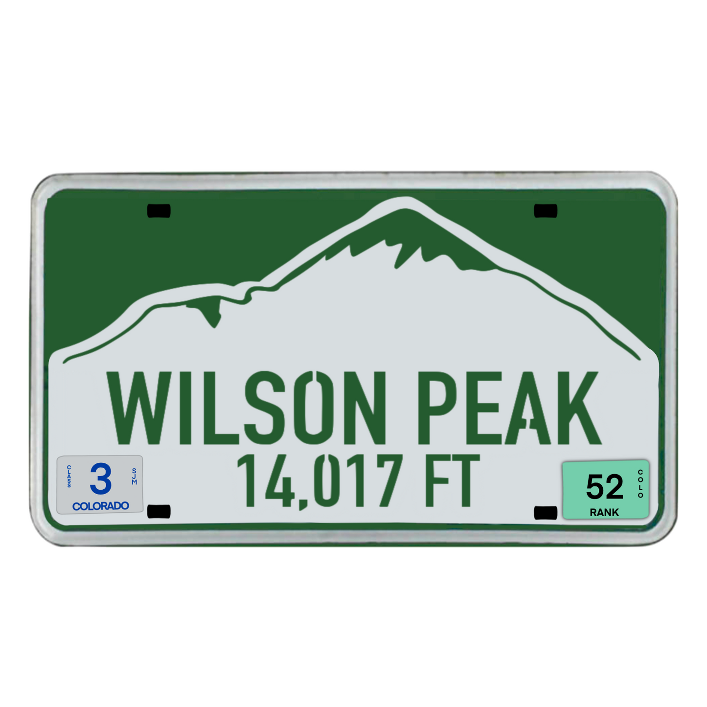 Individual Colorado 14er Stickers